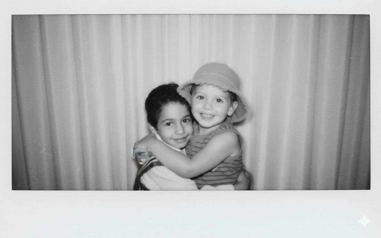 A treasured childhood photograph